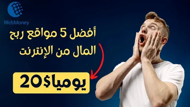 أفضل 5 مواقع لربح المال من الإنترنت مع إثبات السحب