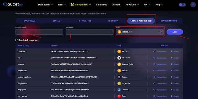 كيفية تحويل البيتكوين الى دولارات من محفظة فوسيت باى تحويل من محفظه Faucetpay الى محفظه payeer