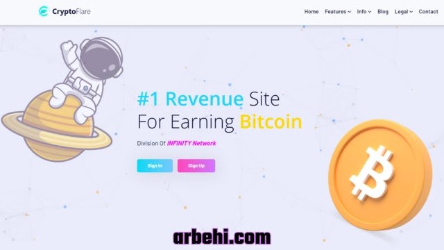 شرح موقع cryptoflare لربح المال مجانا