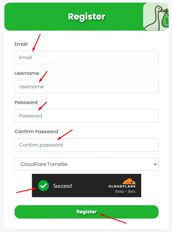 نهر من العملات الرقمية مع الموقع العملاق whoopyrewards
