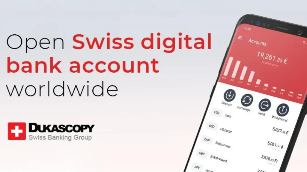 مميزات بنك Dukascopy