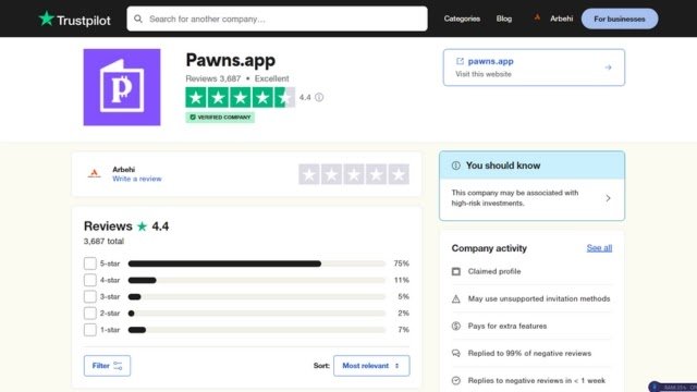 تطبيق pawns app تطبيق صادق لربح السهل pawns.com
