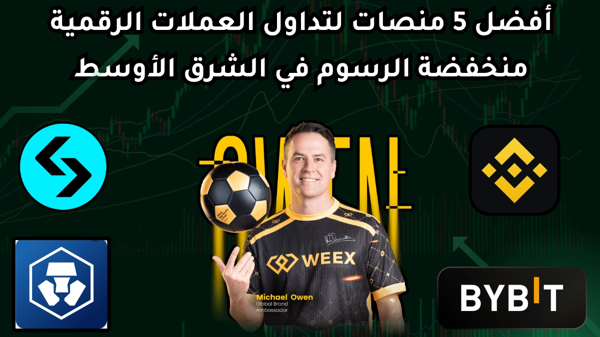 أفضل 5 منصات لتداول العملات الرقمية منخفضة الرسوم في الشرق الأوسط (2025)