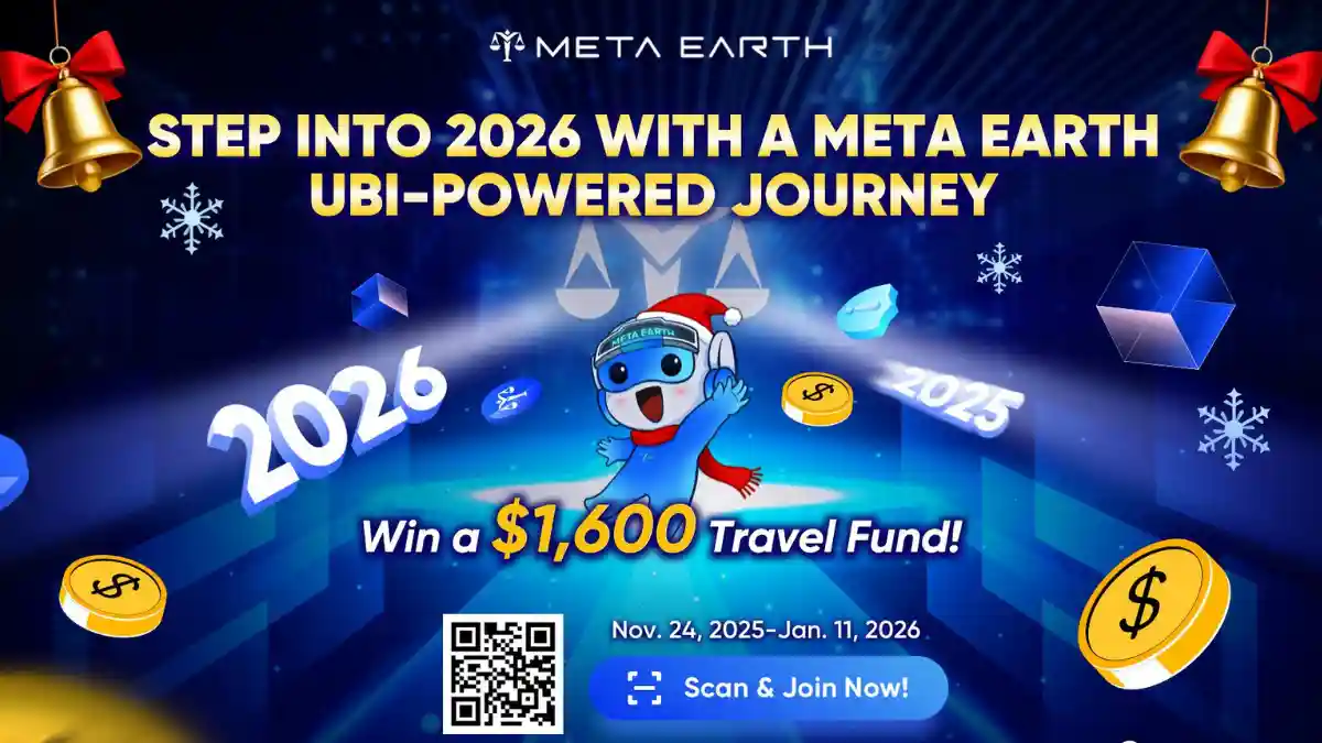 ادخل عام 2026 مع Meta Earth واربح حتى 1600 دولار بفضل نظام UBI
