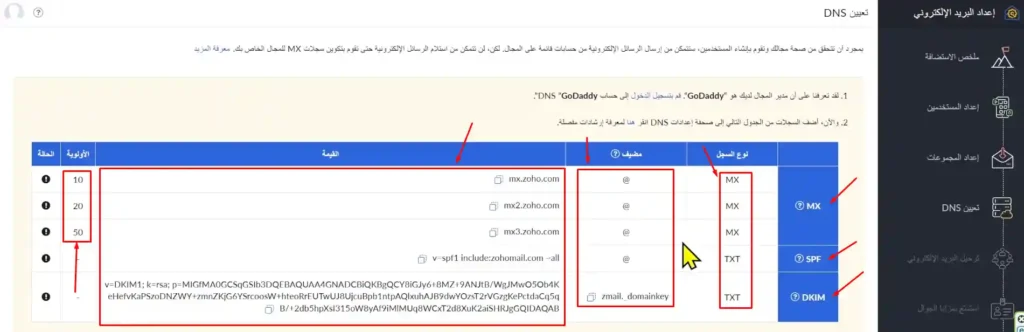 كيفية إنشاء بريد إلكتروني للأعمال مجاني مدي الحياه شرح موقع Zoho Mail