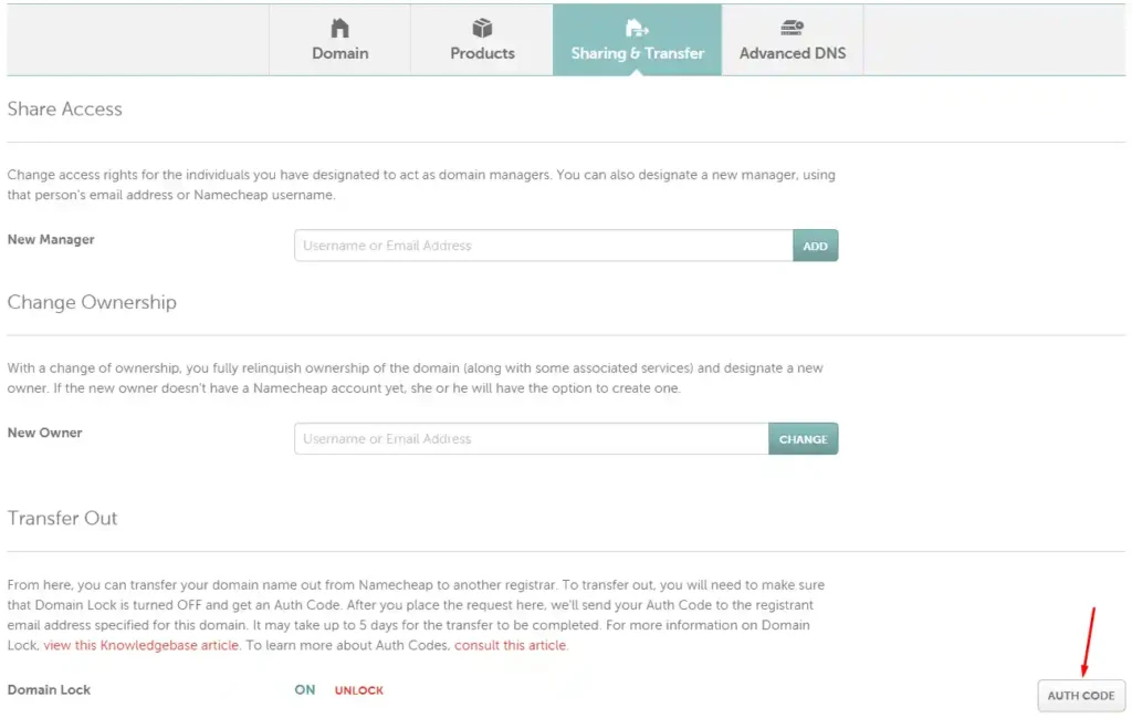 كيفية نقل دومين الى هوستنجر