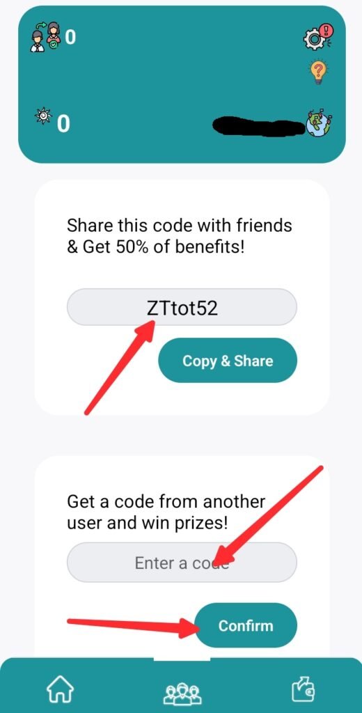 طريقة ربح من تطبيق Gift Sun