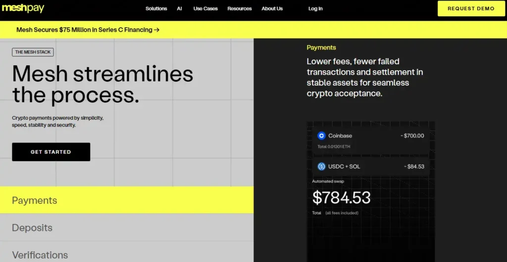 شراكات Mesh ودورها في توسيع نظام المدفوعات الرقمية